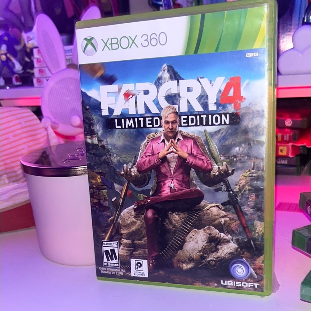 Green Xbox 360 Video Game Far Cry 4 Limited Edition